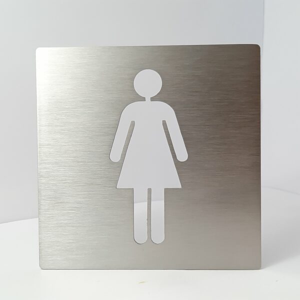 Plaques pictogrammes inox – Image 4