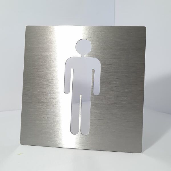 Plaques pictogrammes inox – Image 2