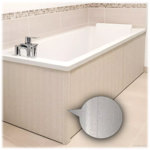 tablier-baignoire-effet-textille-chevron